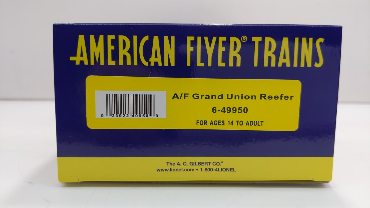 American Flyer 6-49950 S Grand Union Food Market Wood-Sided Reefer #49953 LN/Box