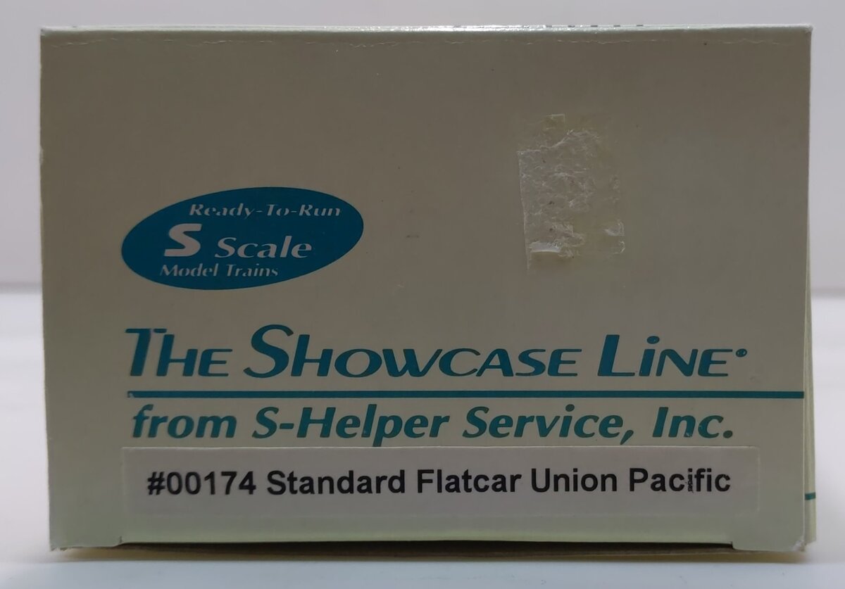 S-Helper 00174 S Scale Union Pacific Standard Flatcar [Hi-rail] #15061 LN/Box
