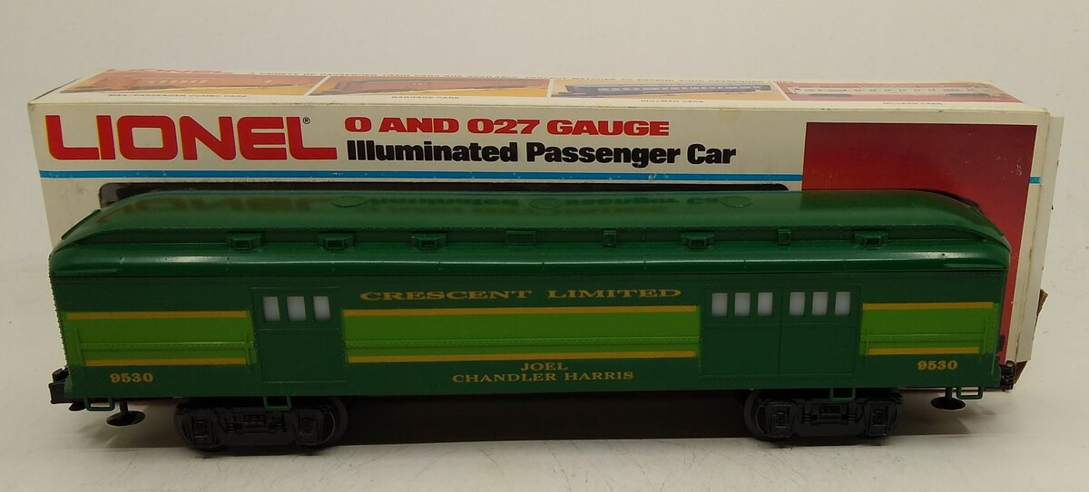 Lionel 6-9530 O Gauge Southern Crescent "Joel Chandler Harris" Baggage Car LN/Box