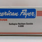 American Flyer 4-9300 S Gauge Burlington Northern Gondola #9300 LN/Box