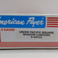 American Flyer 6-48703 S Gauge Union Pacific Square Window Illuminated Caboose LN/Box