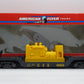 American Flyer 6-48513 S Gauge CSX Flatcar w/ Generator LN/Box