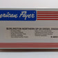 American Flyer 6-48007 S Gauge Burlington Northern GP-20 Diesel Locomotive LN/Box