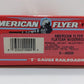 American Flyer 6-49009 S Scale American Flyer Lines Flatcar with Derrick Load