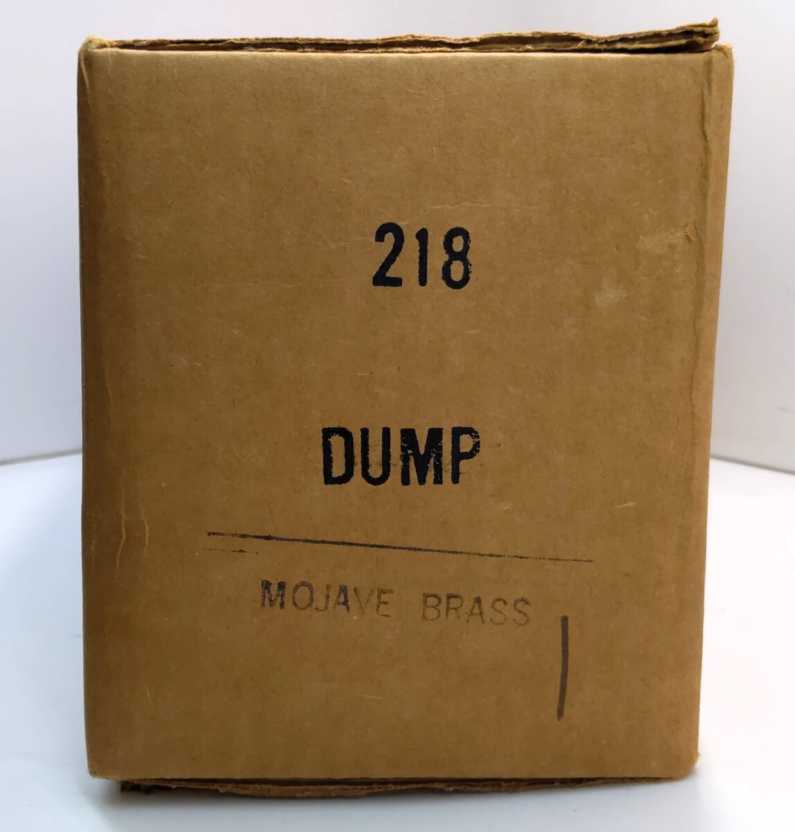 MTH 11-30036 Standard Gauge Dump Car Mojave/Brass #218