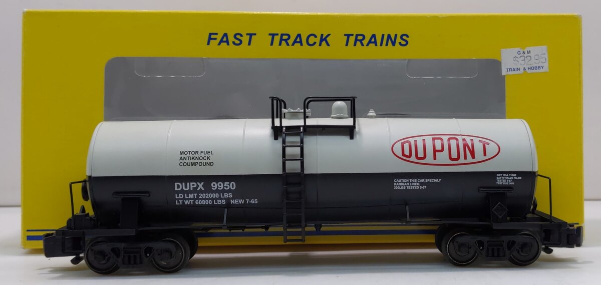 American Models 515-50 S Scale Dupont Tank Car (Hi-Rail) LN/Box