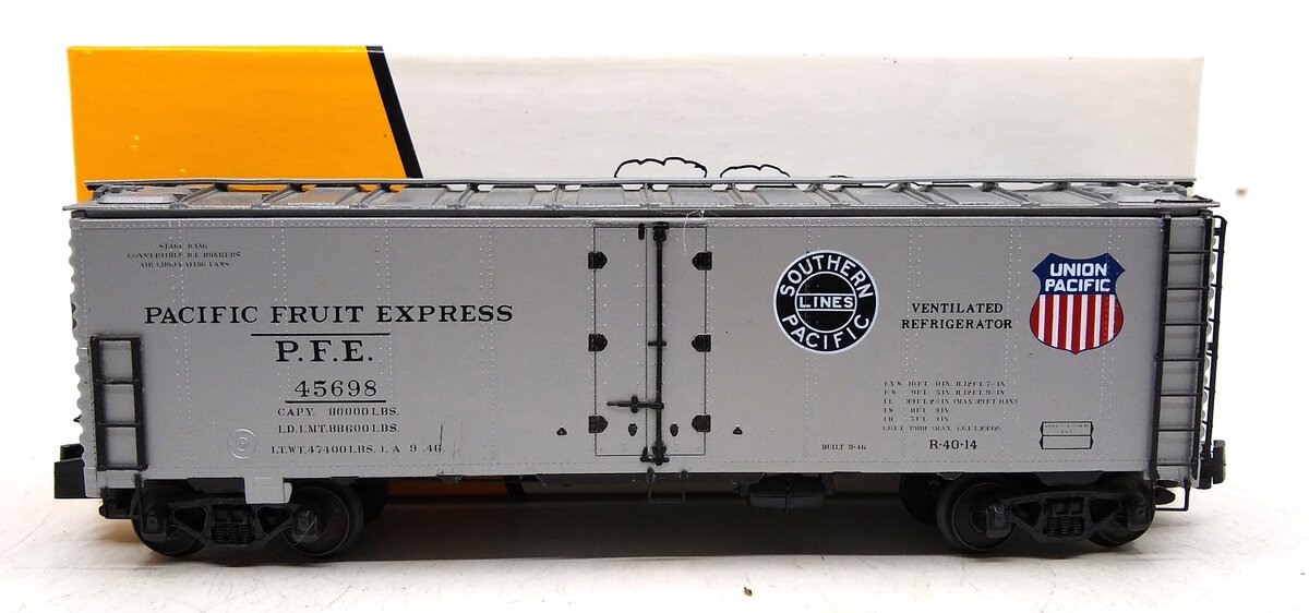 Pacific Rail 2301.1 S Scale Pacific Fruit Express Steel Ice Reefer #45698 Kit