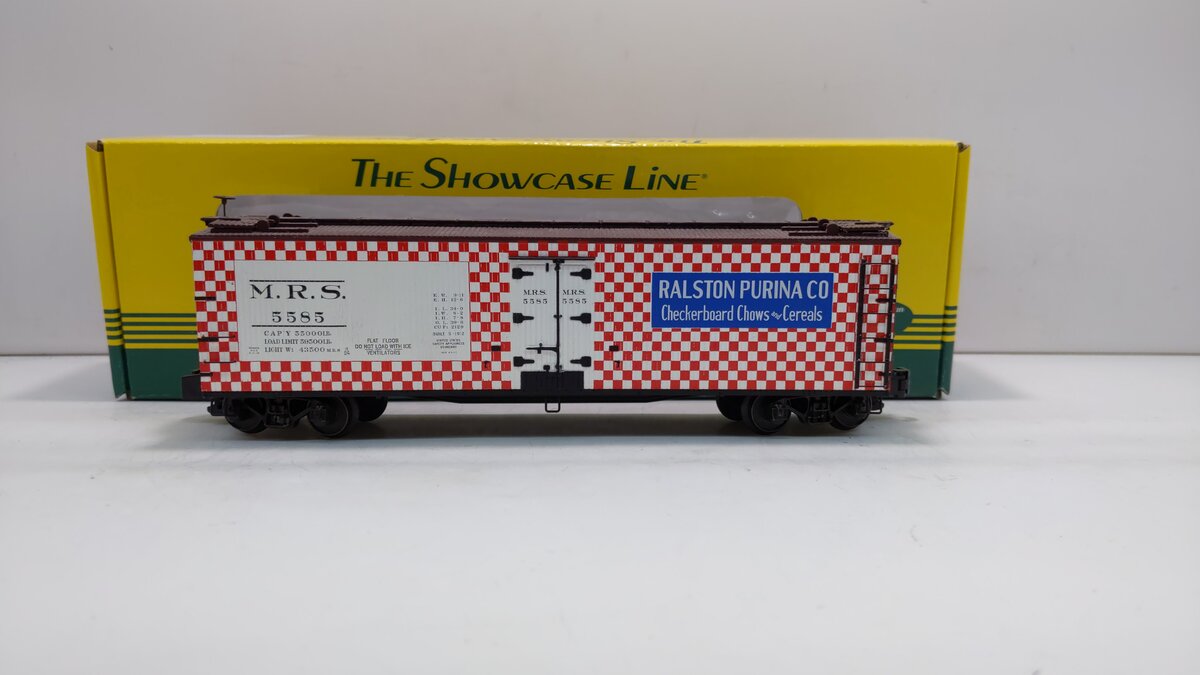 S-Helper 00572 S Gauge M.R.S Purina Reefer Car #5585 LN/Box
