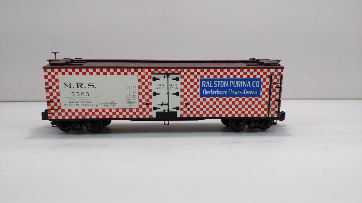 S-Helper 00572 S Gauge M.R.S Purina Reefer Car #5585 LN/Box