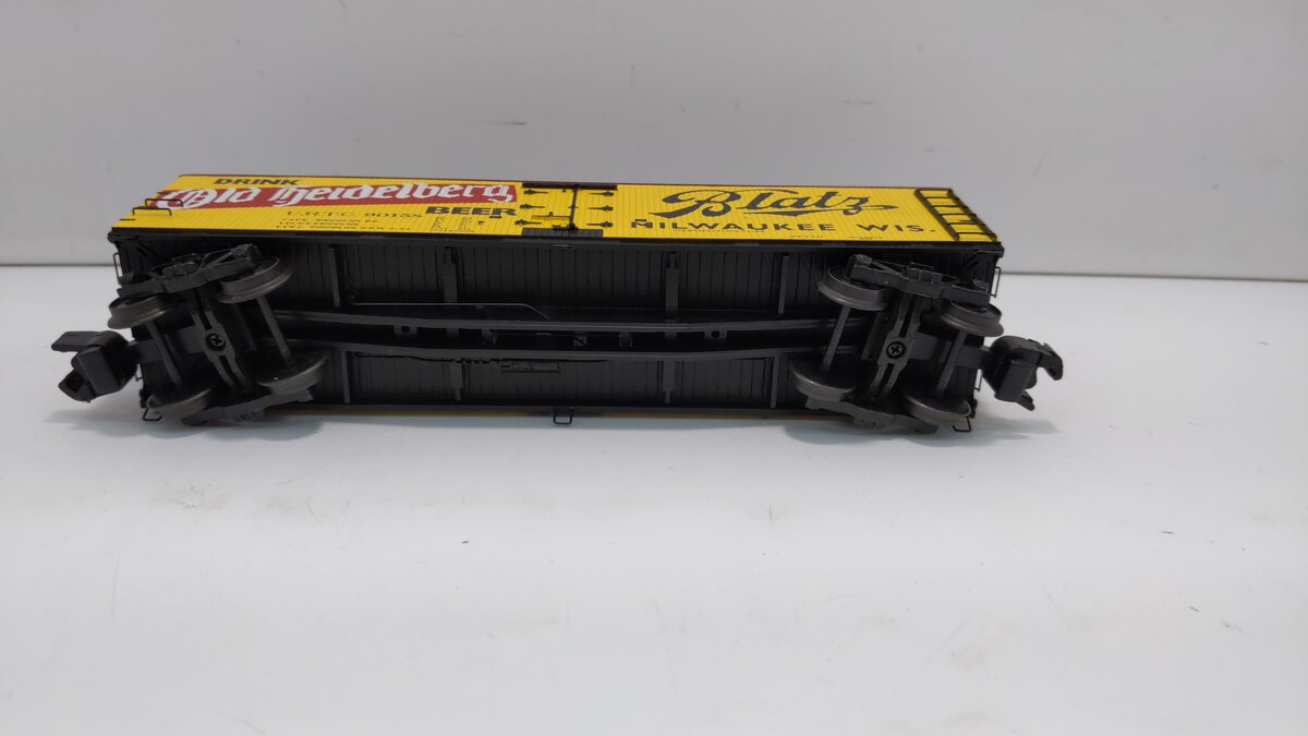 S-Helper 00504 S Gauge Old Heidelberg Beer 40' Wooden Billboard Reefer #90158 LN/Box