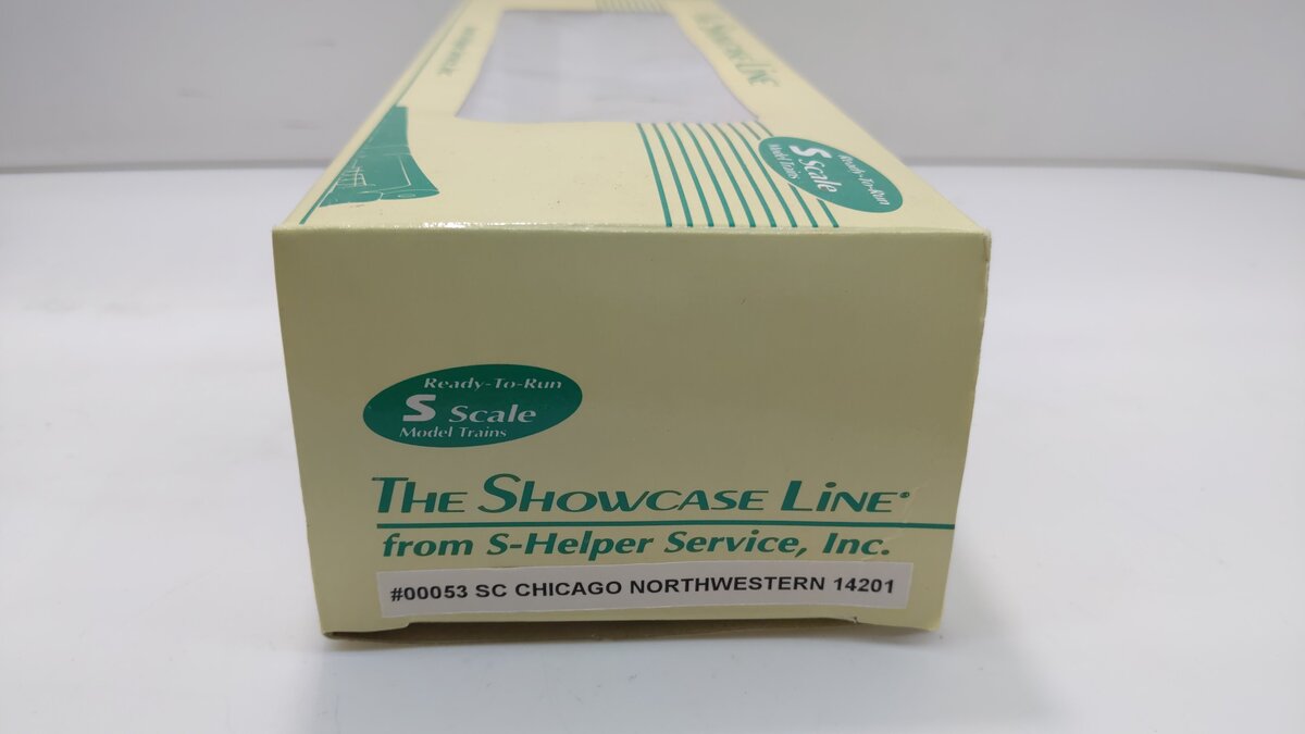 S-Helper 00053 S Gauge Chicago Northwestern Stock Car #14201 LN/Box