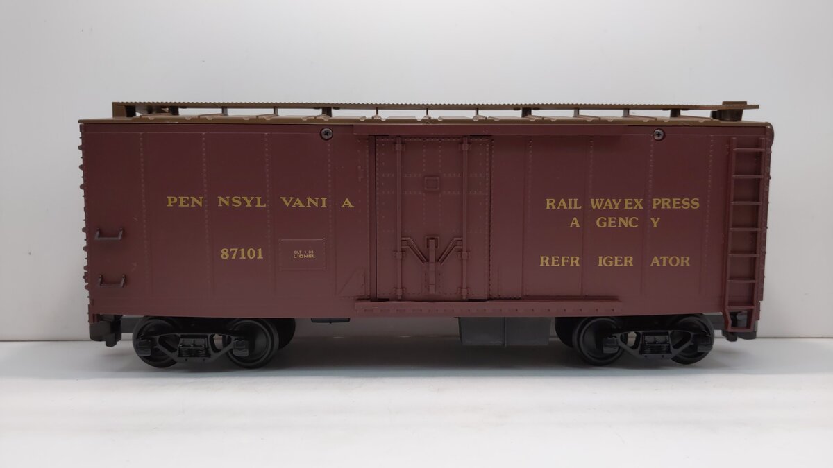 Lionel 8-87101 G Pennsylvania REA Reefer NIB