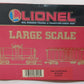 Lionel 8-87013 G Scale 1995 Christmas Boxcar LN/Box