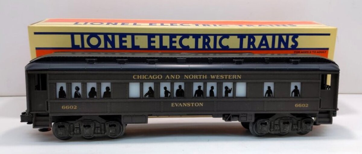 Lionel 6-16053 O Gauge Chicago & Northwestern "Evanston" Pullman Car #6602 EX/Box