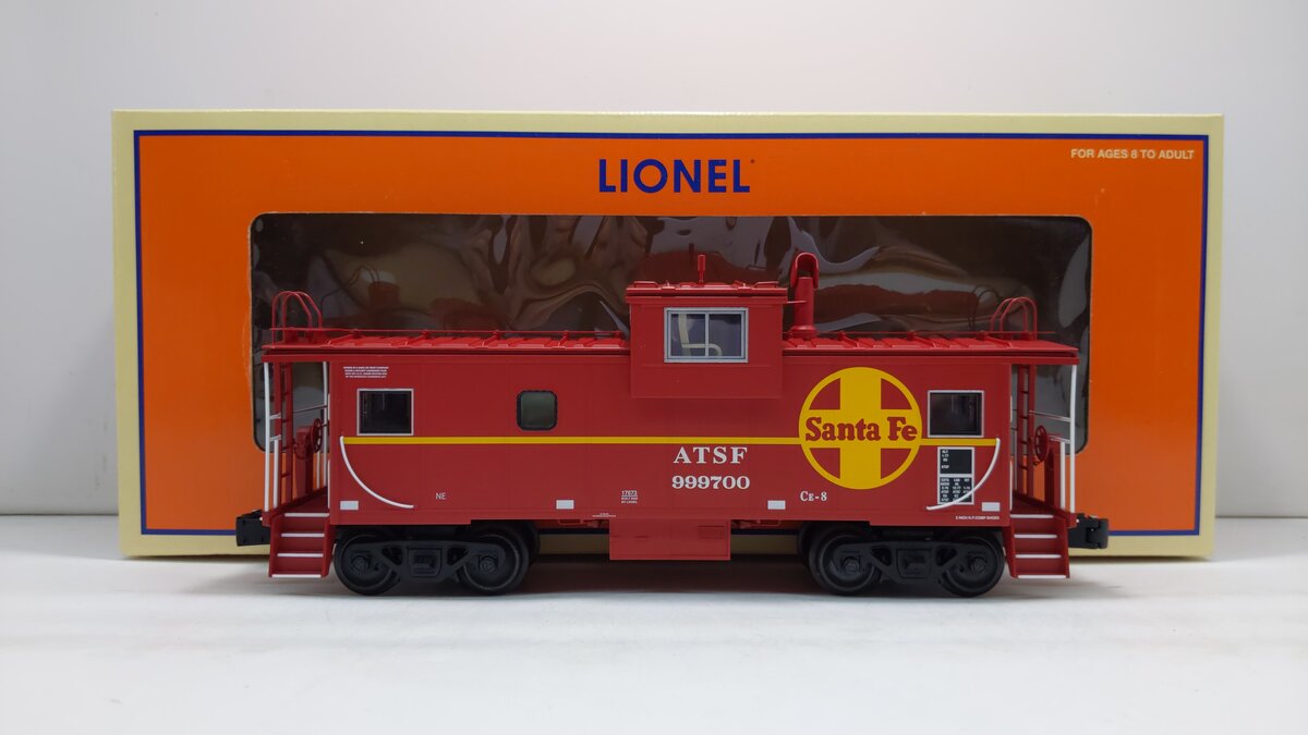 Lionel 6-17673 O Gauge Santa Fe Extended Vision Caboose LN/Box