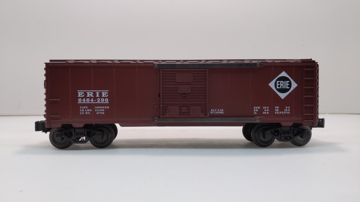 Lionel 6-19283 O Gauge Erie Boxcar #6464-296 LN/Box