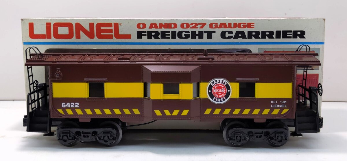 Lionel 6-6422 O Gauge Duluth Missabe Illuminated Bay Window Caboose LN/Box