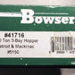 Bowser 41716 HO Scale Detroit & Mackinac 100 Ton 3-Bay Hopper Car #5150