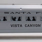 American Flyer 6-48947 S Gauge Santa Fe Streamlined Vista Canyon Observation Car LN/Box