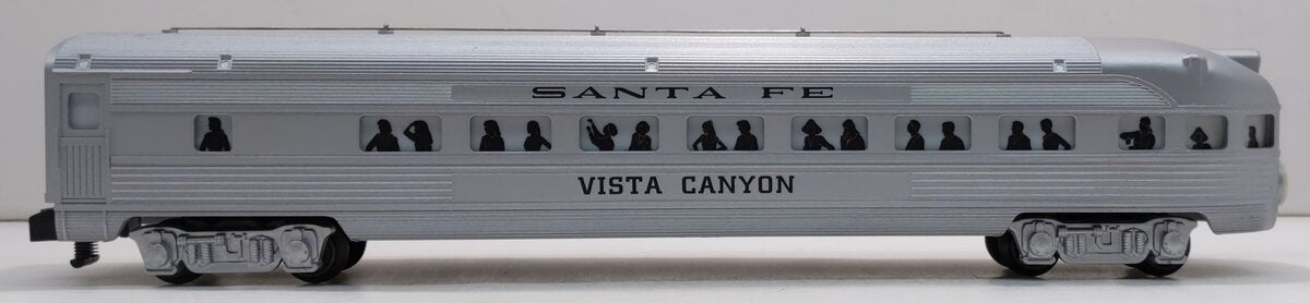 American Flyer 6-48947 S Gauge Santa Fe Streamlined Vista Canyon Observation Car LN/Box
