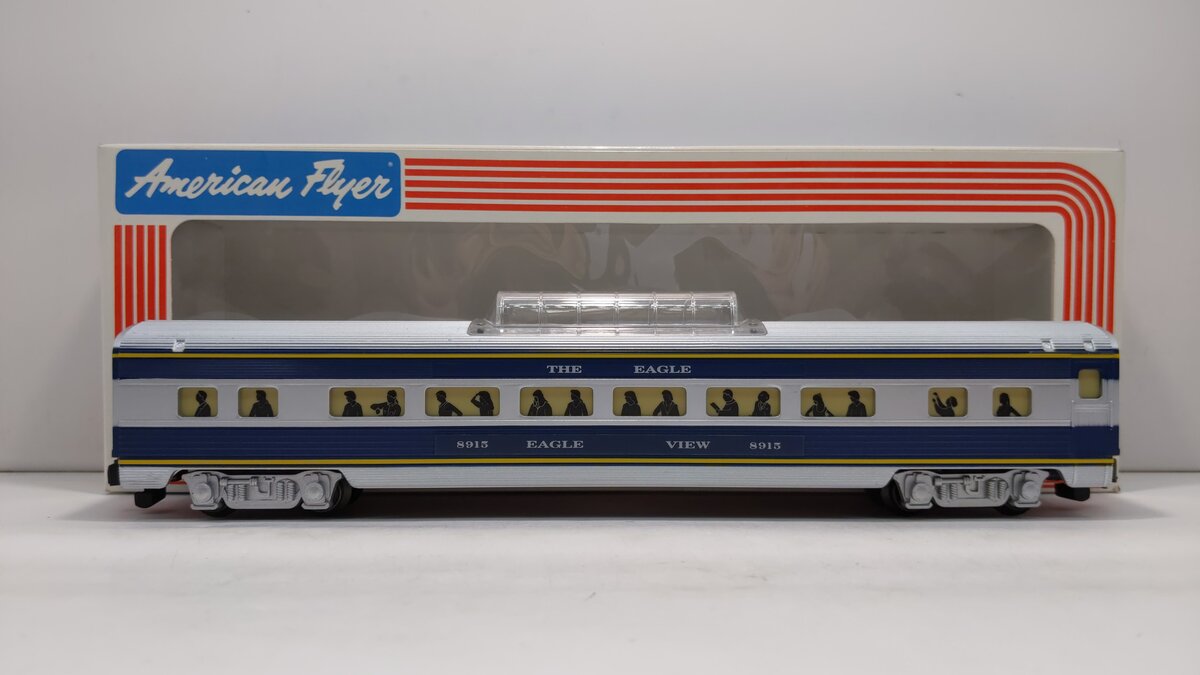 American Flyer 6-48915 S Gauge Missouri Pacific "Eagle View" Vista Dome Car LN/Box