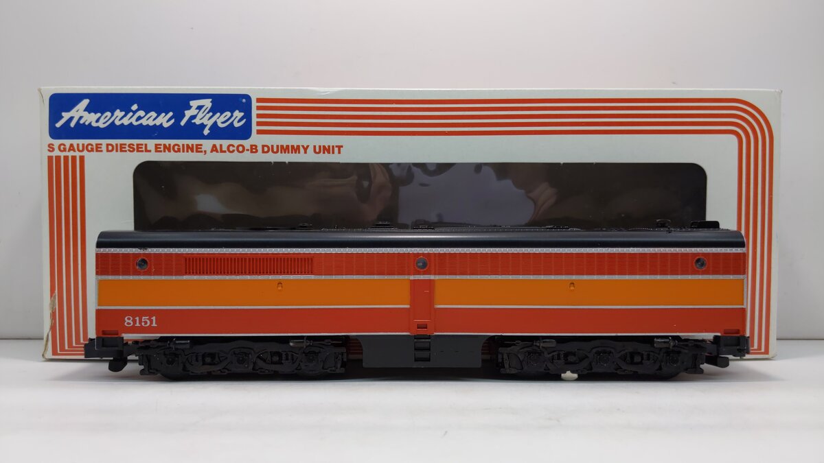 American Flyer 4-8151 S Southern Pacific Non-Powered B-Unit Diesel Locomotive LN/Box
