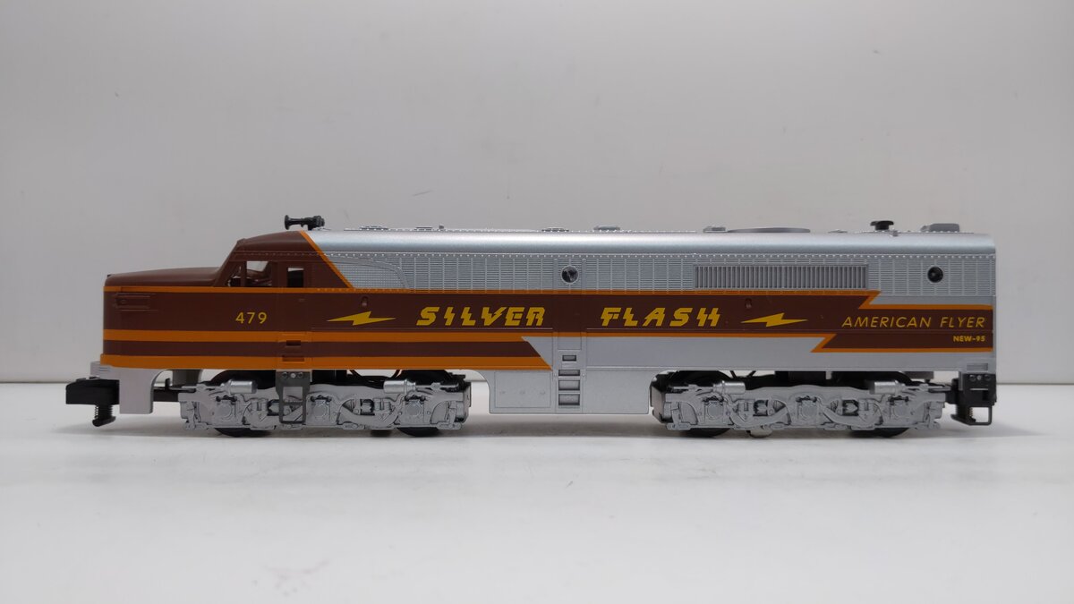 American Flyer 6-48129 S Silver Flash Alco PA1 Dummy Diesel Locomotive LN/Box