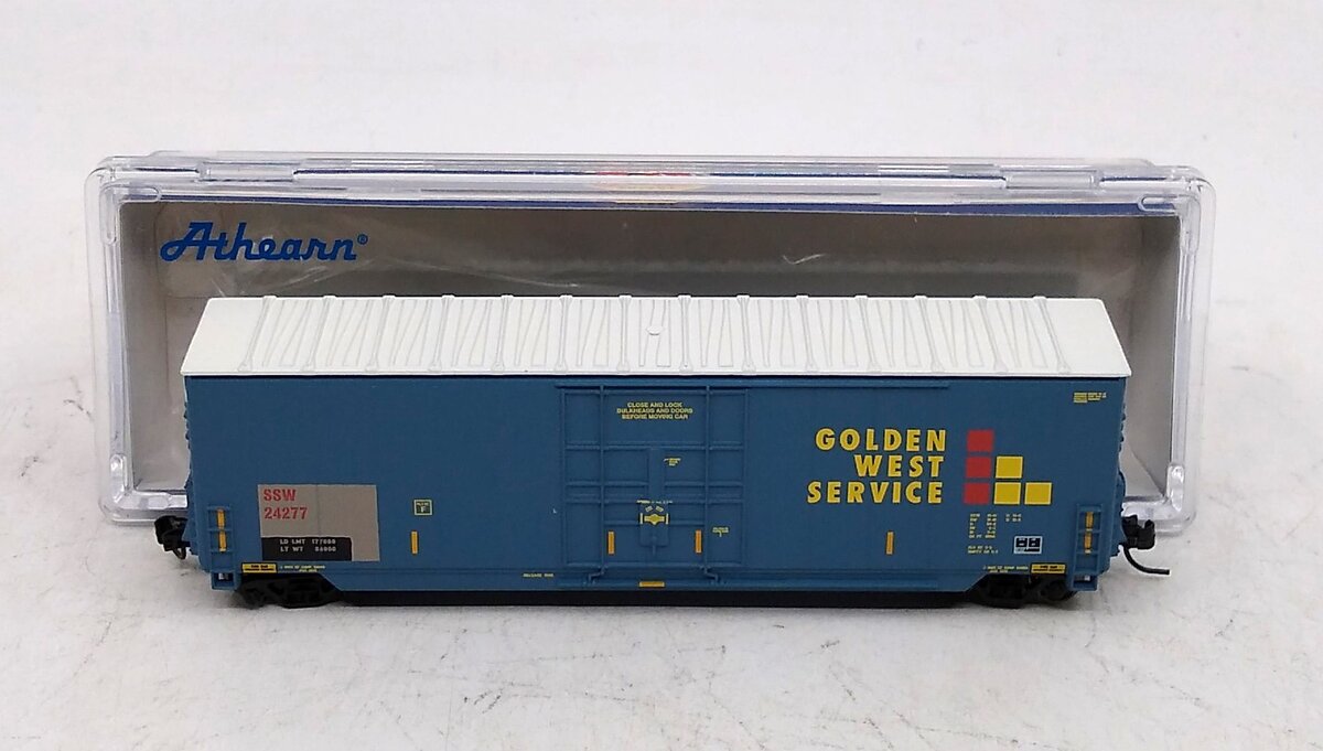 Athearn 3776 N SSW/Ex-GVSR 50' High Cube Plug Door Box #24277