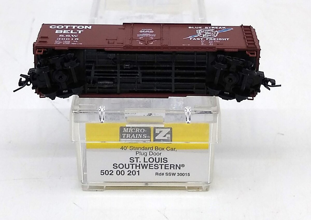 Micro-Trains 50200201 SSW Cotton Belt 40' Boxcar #30015