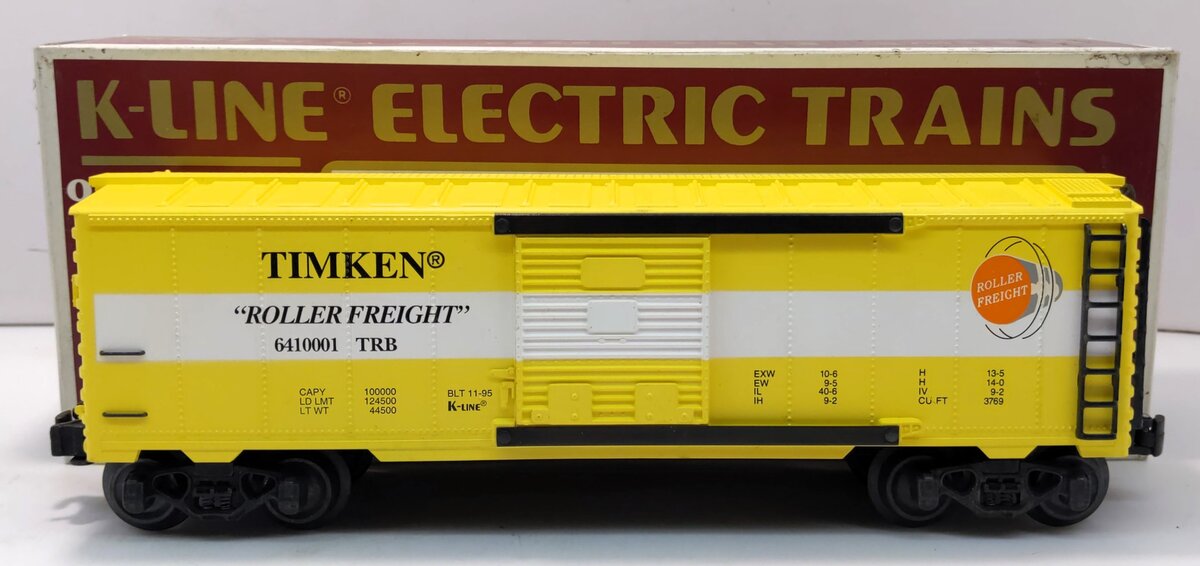 K-Line K641-0001 O Gauge Timken® Classic Boxcar LN/Box