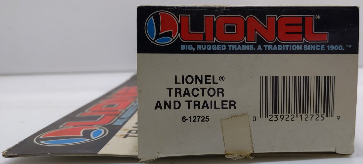 Lionel 6-12725 O Lionel Tractor and Trailer LN/Box
