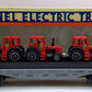 Lionel 6-16907 O Gauge Flatcar with 3 Farm Tractors EX/Box