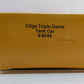 Lionel 6-9344 O Gauge Citgo Triple Dome Tank Car LN/Box