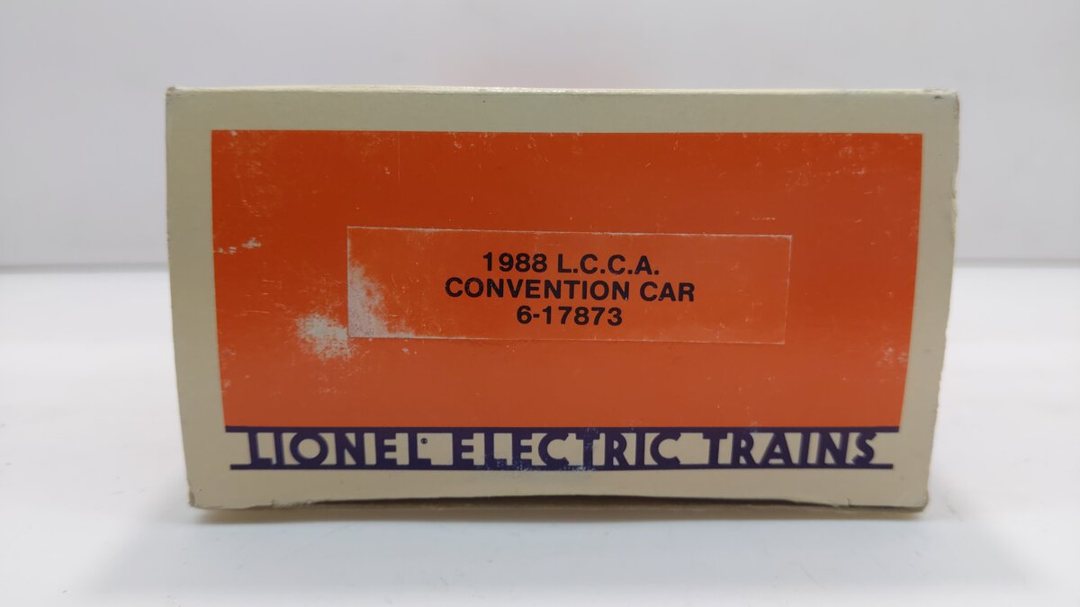 Lionel 6-17873 O Gauge LCCA 1988 Ashland Three-Dome Convention Tank Car