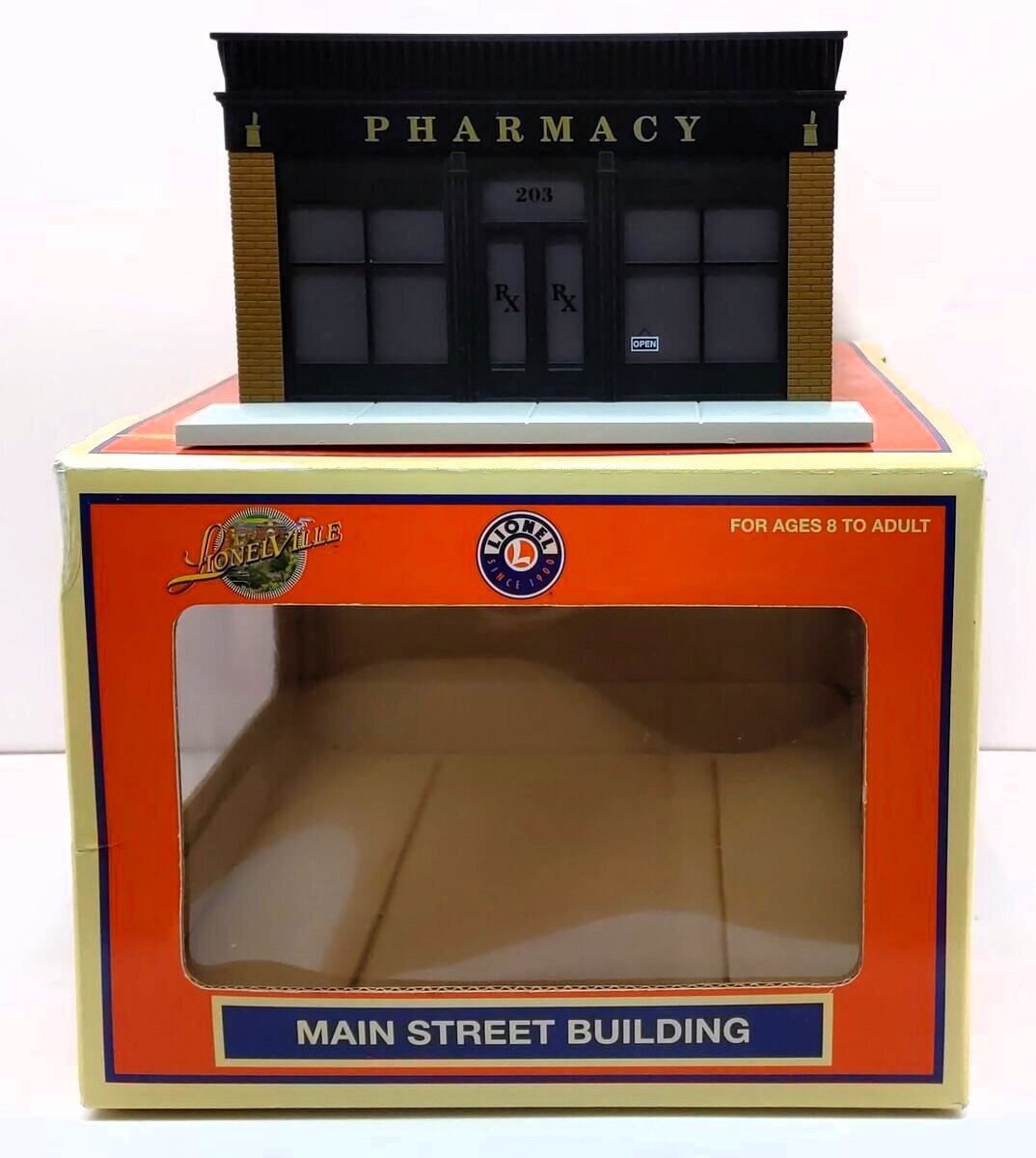 Lionel 6-34128 O Assembled Pharmacy Building LN/Box