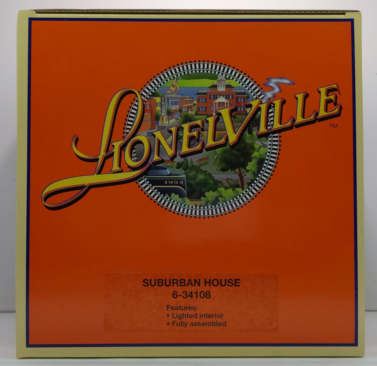Lionel 6-34108 O Suburban House with Light LN/Box