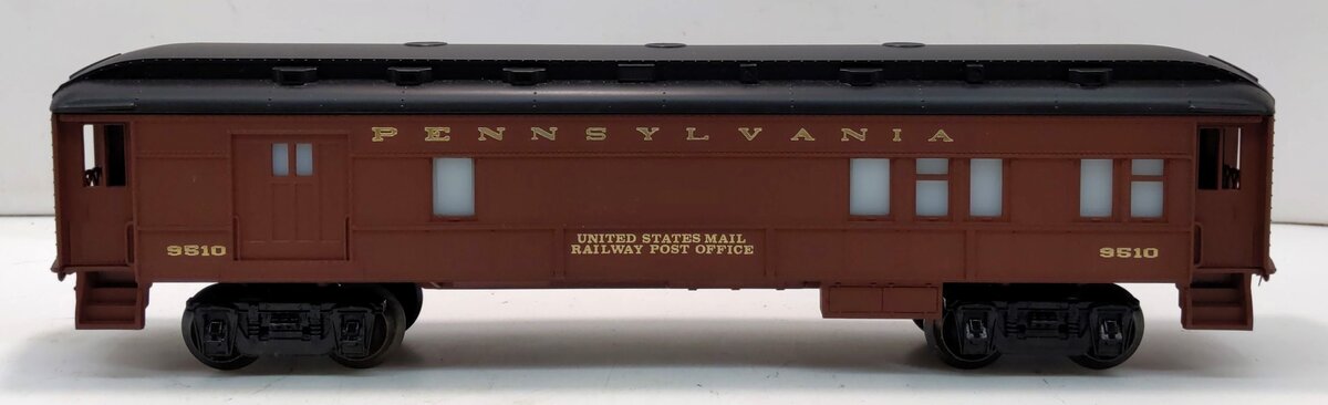 Lionel 6-9510 O Gauge Pennsylvania Mail Combo Baggage/Passenger Car LN/Box