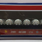 Williams 47551PM O Gauge Pennsylvania Wheel Car 2010 Platinum Club Car LN/Box