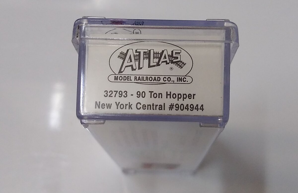 Atlas 32793 N Scale NYC Hopper # 904944 LN/Box