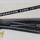Gargraves 105 O O-72" Radius "Phantom" Manual Right Hand Switch Turnout