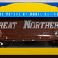 Athearn 70465 HO Scale Great Northern 40' Double Door Boxcar #3486