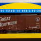 Athearn 70470 HO Scale Great Northern 40' Youngstown Door Boxcar #19617