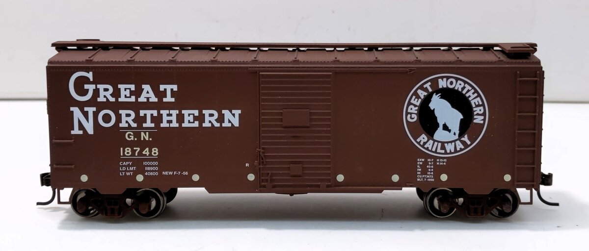 Athearn 70468 HO Scale Great Northern 40' Box Car #18748