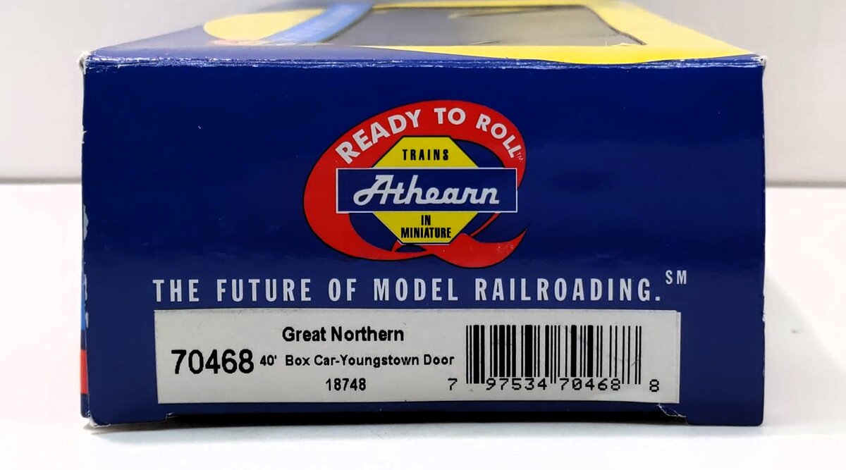 Athearn 70468 HO Scale Great Northern 40' Box Car #18748