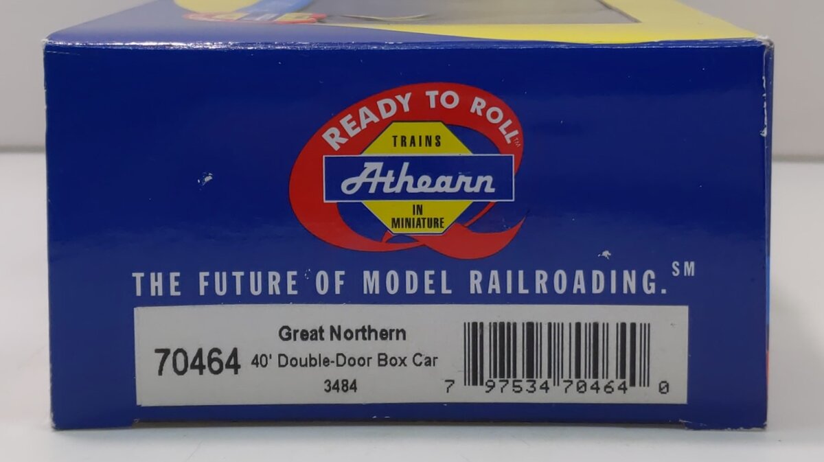 Athearn 70464 HO Scale GN 40' Double Door Boxcar #3484