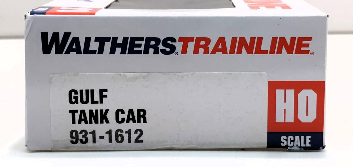 Walthers 931-1612 HO Gulf Oil Company 40' Tank Car #14285 - Ready to Run EX/Box