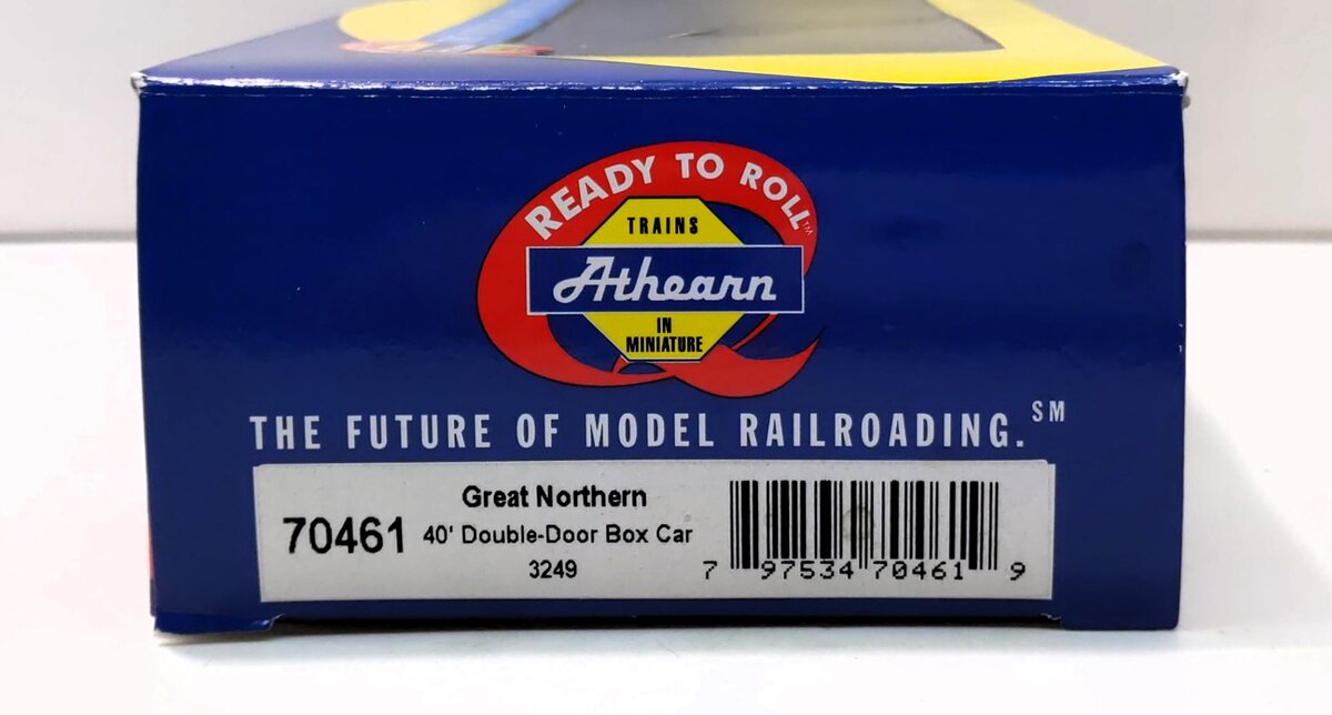 Athearn 70461 HO Great Northern 40' Double-Door Box Car #3249