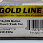 Walthers 932-7224 HO Scale Procor UTLX 16K Gal Flow Funnel Tank Car #15136