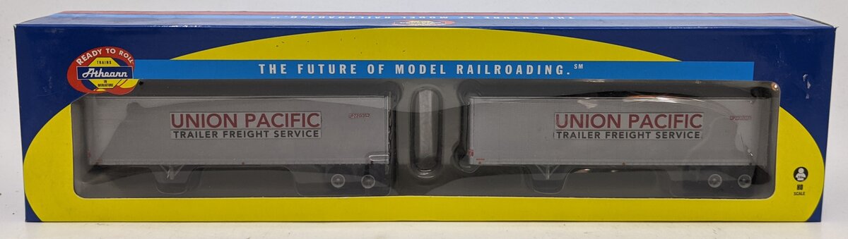 Athearn 73315 HO Scale Union Pacific 40' Fruehauf Z-Van Trailers #1 (Set of 2)