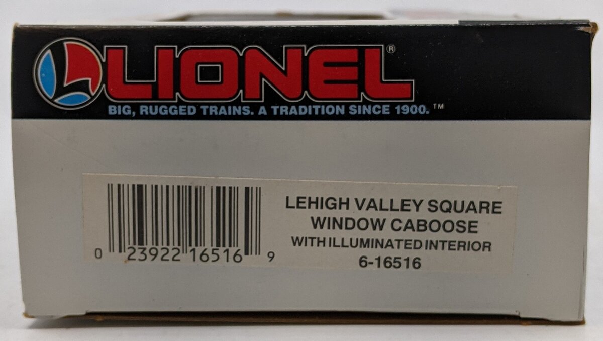 Lionel 6-16516 O Gauge Lehigh Valley Lighted Caboose #A16516 LN/Box